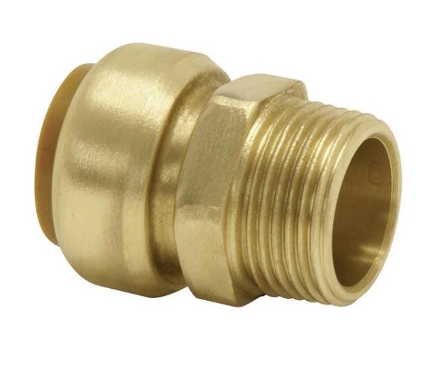 Tectite Übergangsnippel T243G lösbar, 22mm x R1/2 Messing