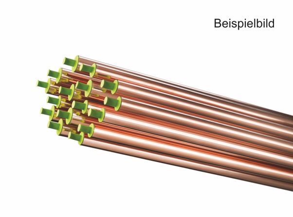 Kupferrohr 22 x 1.0 mm halbhart (Meterpreis)